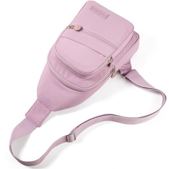 Small Sling Bag Sling Backpack Crossbody Bags for Women C Lilac - Picture 5 of 7